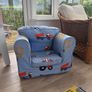 Blue Kids Mini Sofa chair Image 2