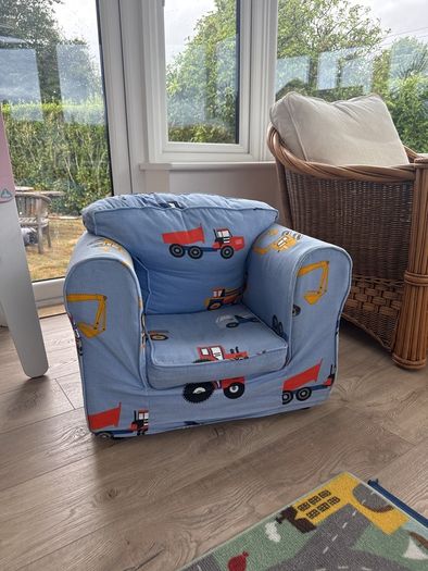 Blue Kids Mini Sofa chair