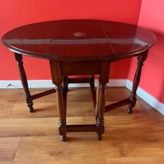 Folding Mahogany Table