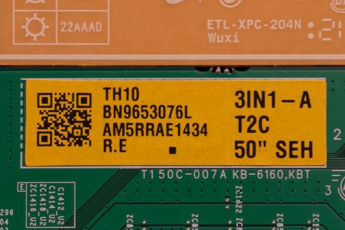 Tested 50" Inches Samsung Ue50au7100k Main Av Board & Power Supply Bn9653076l Bn94-00054b Am5rrae1434 Au7000 Rev1.2