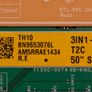Tested 50" Inches Samsung Ue50au7100k Main Av Board & Power Supply Bn9653076l Bn94-00054b Am5rrae1434 Au7000 Rev1.2 Image 6