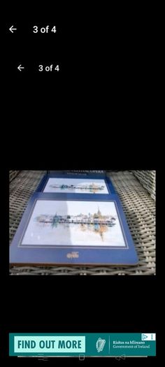 Wexford Opera festival placemats set new in box. Set of 4.