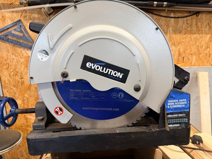 Evolution metal chop saw