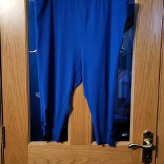 Blue cropped pants, Size 22