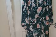 Dancing Leopard Maxi Wrap Dress Size 24 (nwt)