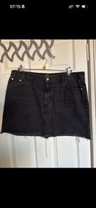 F&F denim skirt
