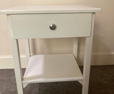 Bedside table with 1 drawer and shelf