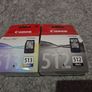 Genuine Canon Ink PG-512 & CL-513 (High Yield) - Sealed Bundle Image 2