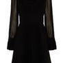 Karen Millen Black Chiffon Lace Dress Image 9