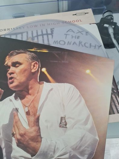 Morrissey Low in high school clear vinyl