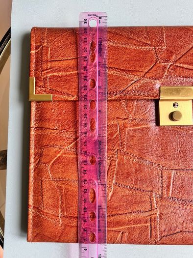 Vintage retro document carrier