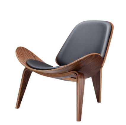 BRAND NEW Replica Lounge Chair, Shell Chair Genuine Single Sofa Chaise for Living Room