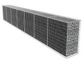 Gabion Wall with Cover Galvanised Steel 600x50x100 cm