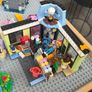 Lego Table with 8kg of lego Image 6
