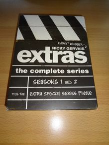 Extras Complete DVD Collection Seasons 1-3 plus Specials (MINT)