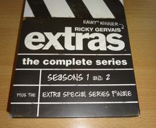 Extras Complete DVD Collection Seasons 1-3 plus Specials (MINT)