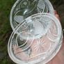 Hand Made in Hungary Crystal -Crystal Glass box/ candy jar 1960s Image 2