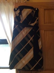 Black and Gold Principles dress