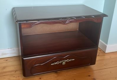 Rossmore Mahogany TV Unit | Solid Build, Compact & Stylish