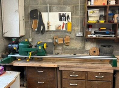 Record Power Woodturning Lathe CL 3 48 X 30