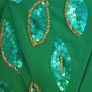 Virgos Lounge Green Sequin Dress Image 5