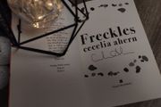 Freckles ! HAND SIGNED ! by Cecelia Ahern ! 2021 ! by HarperCollins ! AUTOGRAPH !