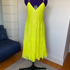 Polo Ralph Lauren yellow spaghetti straps dress