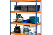 New 4 Tier Heavy Duty Industrial Shelving Racking Bays