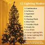 10M LED String Fairy Lights On Dark Green Cable with Various Light Effects, Ideal for Christmas Tree,Xmas,Party,Wedding Image 5