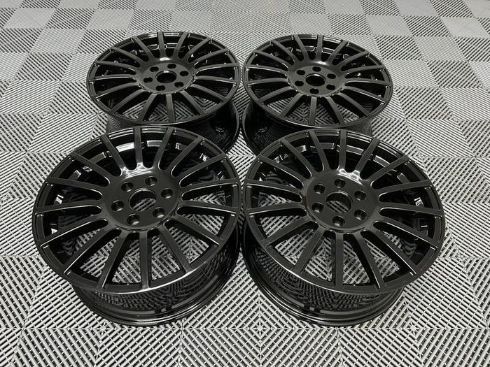 18" Multi Spoke wheels Ford Transit Custom Van Vw Transporter T7 74.5 6x120 Gunmetal