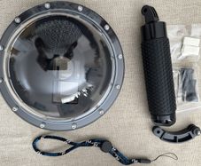 Dome Port for action cameras camera ac