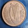 Ireland 1963 Excellent Penny Coin Image 4