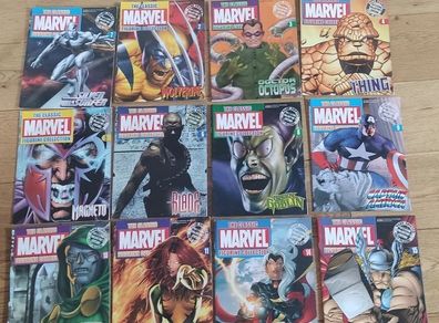 The Classic Marvel Figurine Collection Magazines x 13