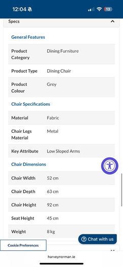 dining chairs
