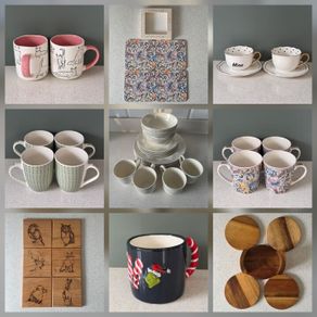 House Sale - Cup & Coaster Sets