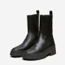 Black Leather Boots by Selected Femme Image 2
