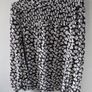 M & S Top Black & White Size 14 Loose Image 2