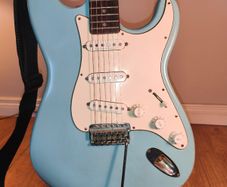 Antoria by Ibanez Stratocaster with upgraded Seymour Duncan pick-ups