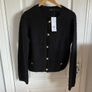 NWT Ladies cotton rich black cardigan Image 2
