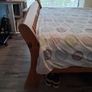 King size solid wood bedframe Image 4
