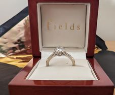 Diamond Kissing Ring