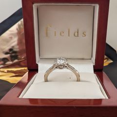Diamond Kissing Ring
