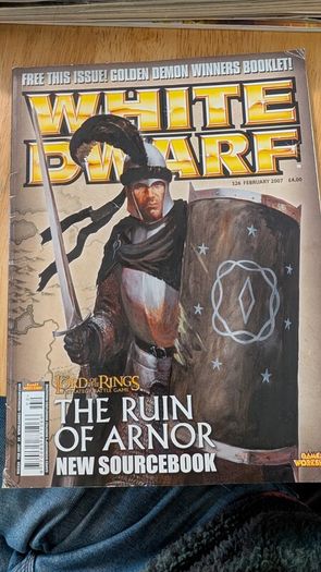 Warhammer White Dwarf magazines