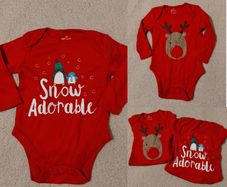 Christmas Cotton bodysuits NEW