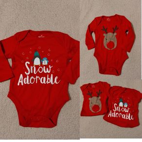Christmas Cotton bodysuits NEW