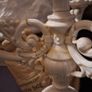 Large glazed candelabra Image 6
