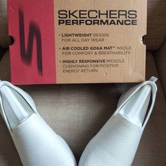 ladies Sketchers Slip On Trainers New With Box Machine Washable