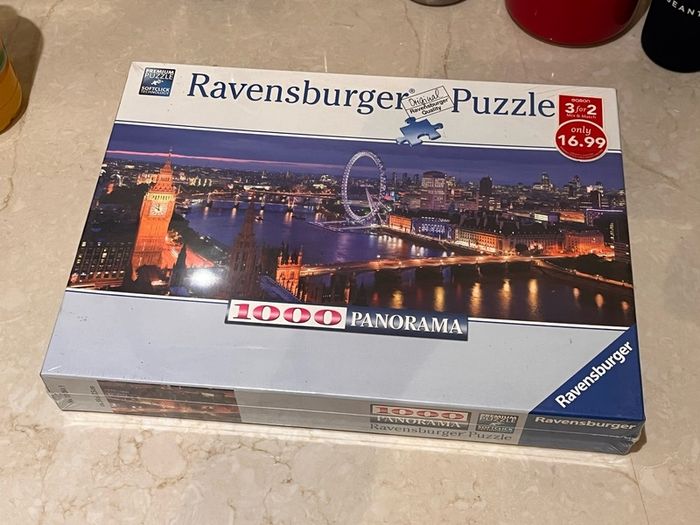 1000 piece Ravensburger jigsaw (x2)