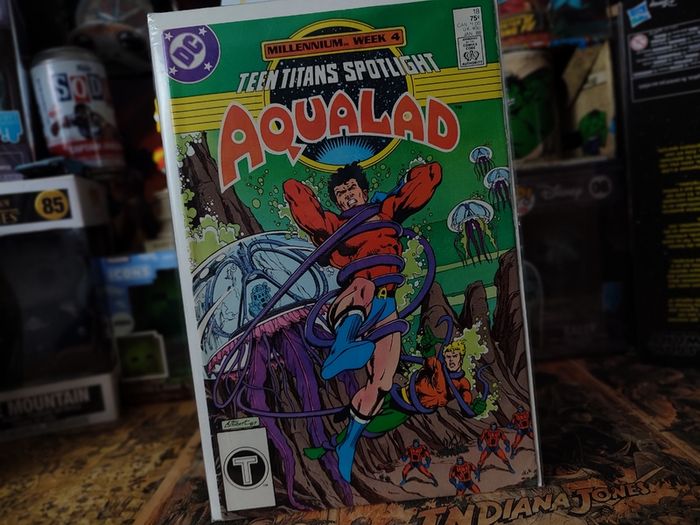 Teen Titans Spotlight ! Aqualad ! Issue #18 ! Copper Age Comic from 1988 ! by DC Comics !