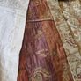 Vintage Francis Price Tapestry Jacquard Floral Curtains Very Large Image 5